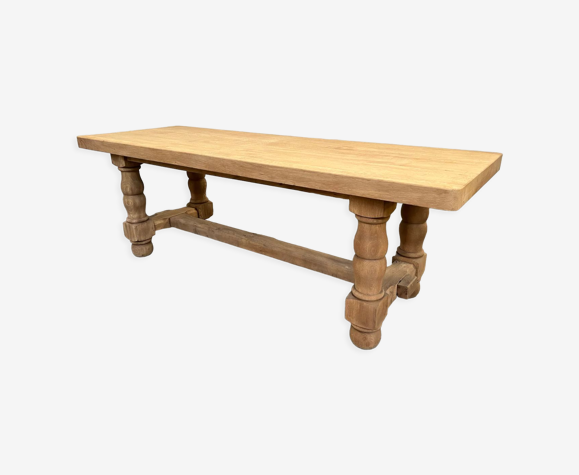 Table de ferme en chêne