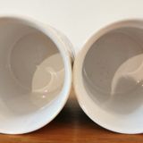 6 cups service, vintage mugs from the 70s, Staffordshire Kiln Craft