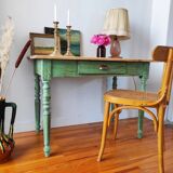 Old patinated farmhouse table