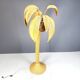 Vintage bamboo palm tree floor lamp, 1970s