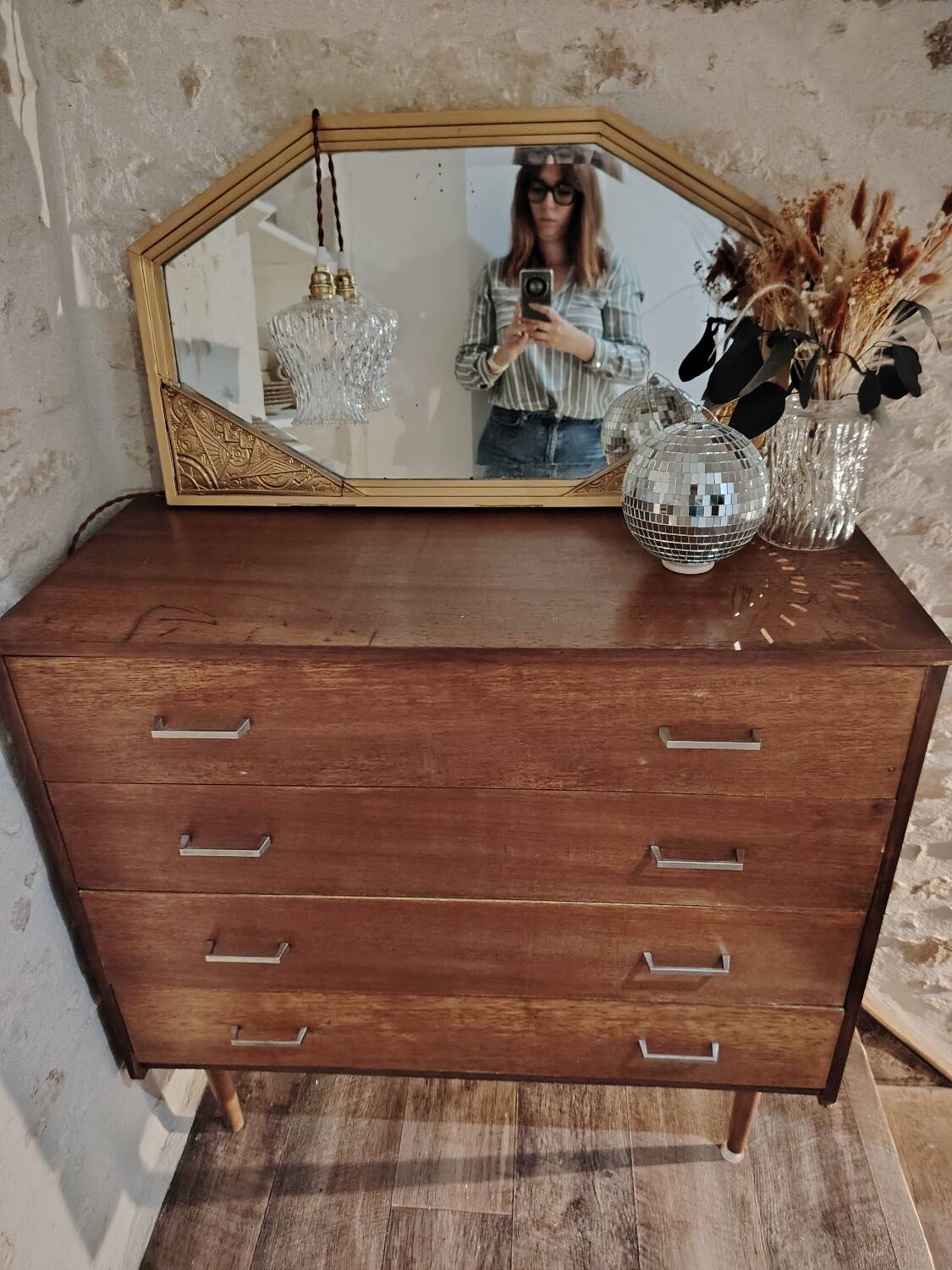 Seventies chest of drawers