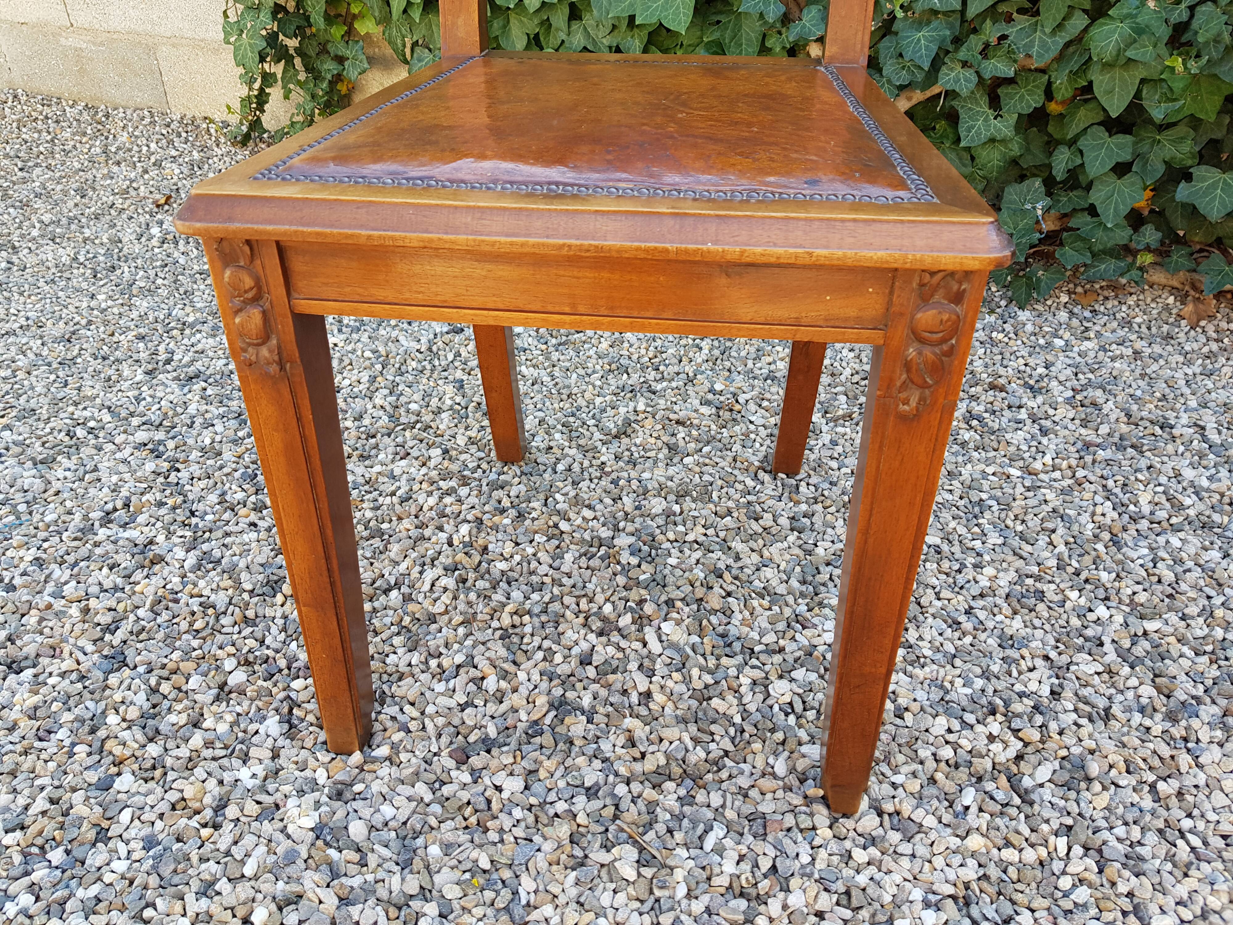 Art deco table and chairs
