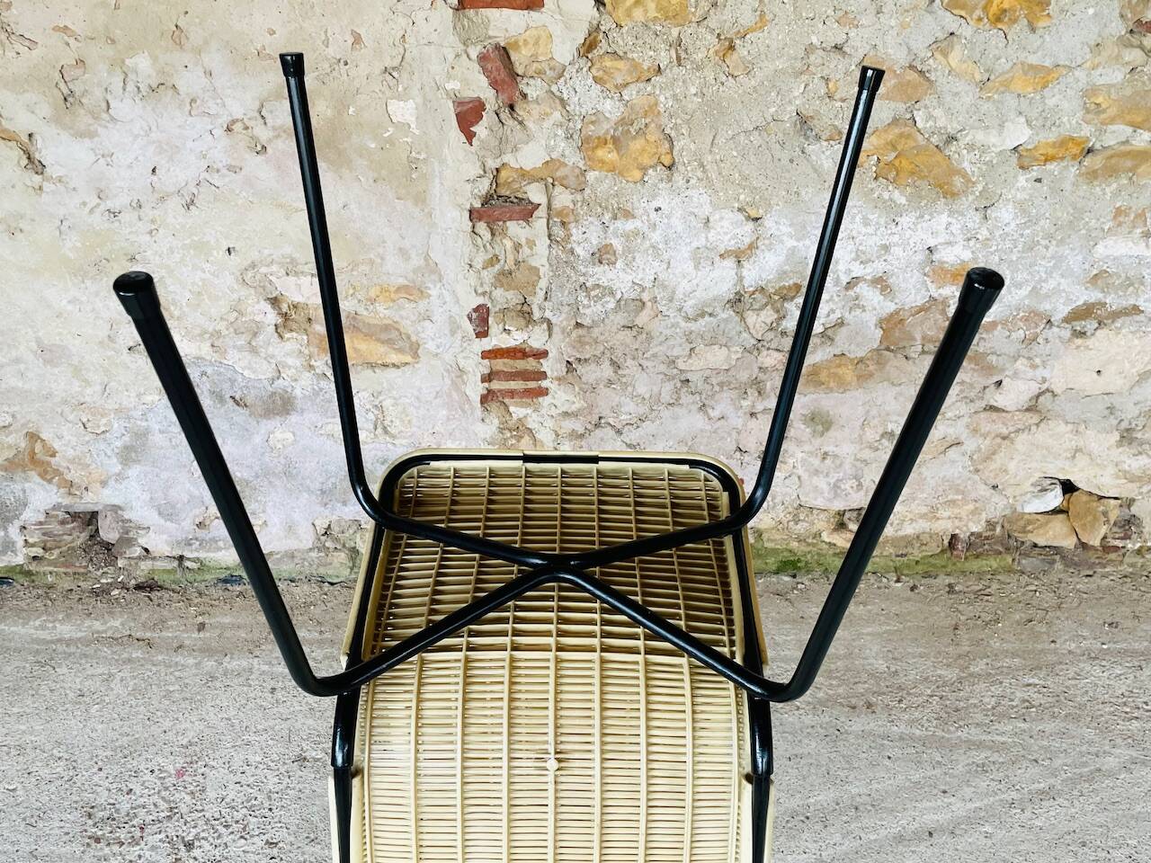 Pair of vintage garden chairs by Fantasia, circa 1950s