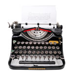 Underwood universal black typewriter revised ribbon new 1935