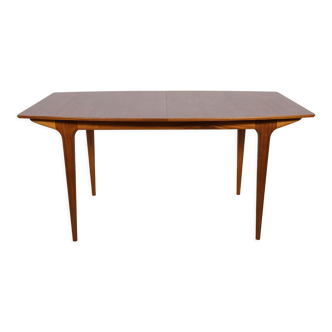 Table à manger extensible en teck du milieu du siècle de McIntosh, années 1960