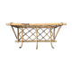Rattan wall coat rack