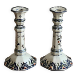 Pair of candlesticks Rouen