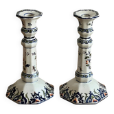 Pair of candlesticks Rouen