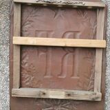 Plaque bearing the flags of mary French Republic