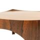 Pair of side tables or coffee tables in rosewood. 1970s.