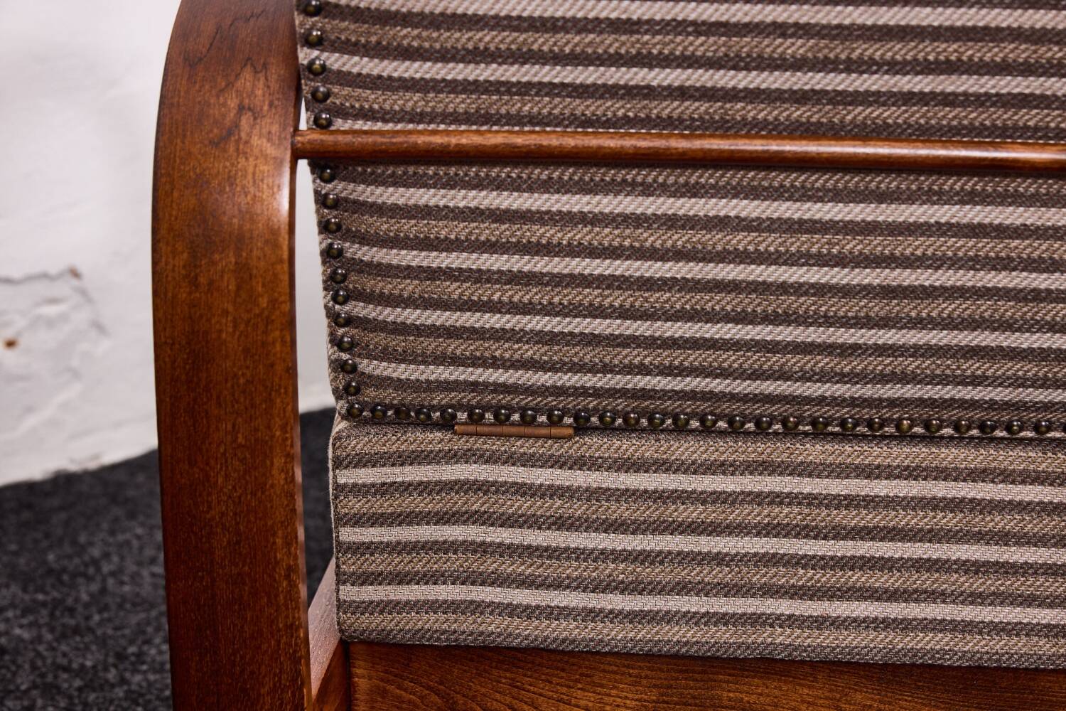 Fauteuils Art Déco hongrois, modèle 445, Szék és Faárugyár, Hongrie 1930