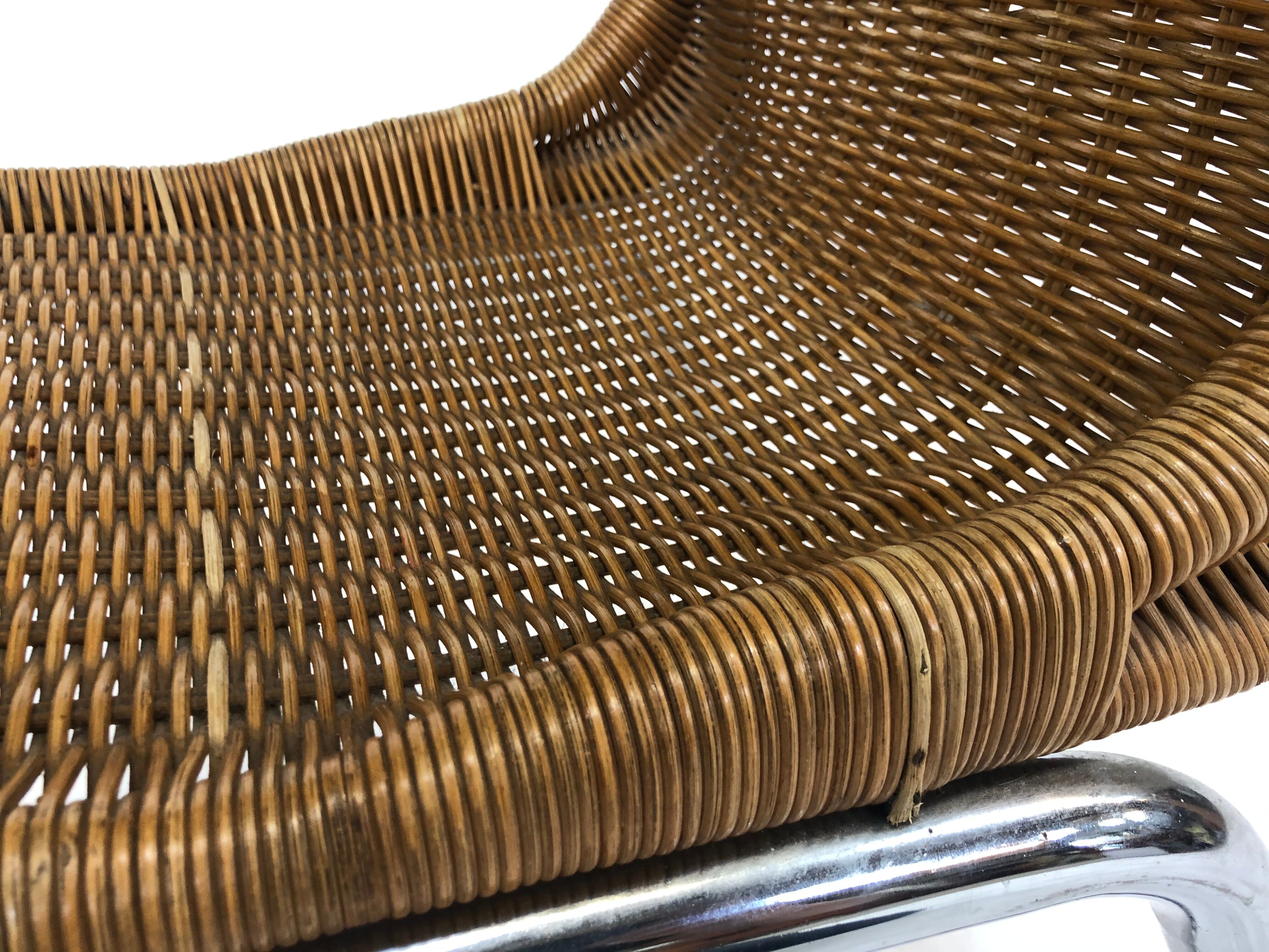 Dirk van Sliedrecht vintage tubular chairs
