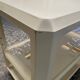 Kartell white ABS bar cart