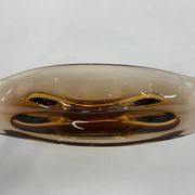 Set of Art Glass Bowl and Ashtray by designer Josef Cvrček, 1960's