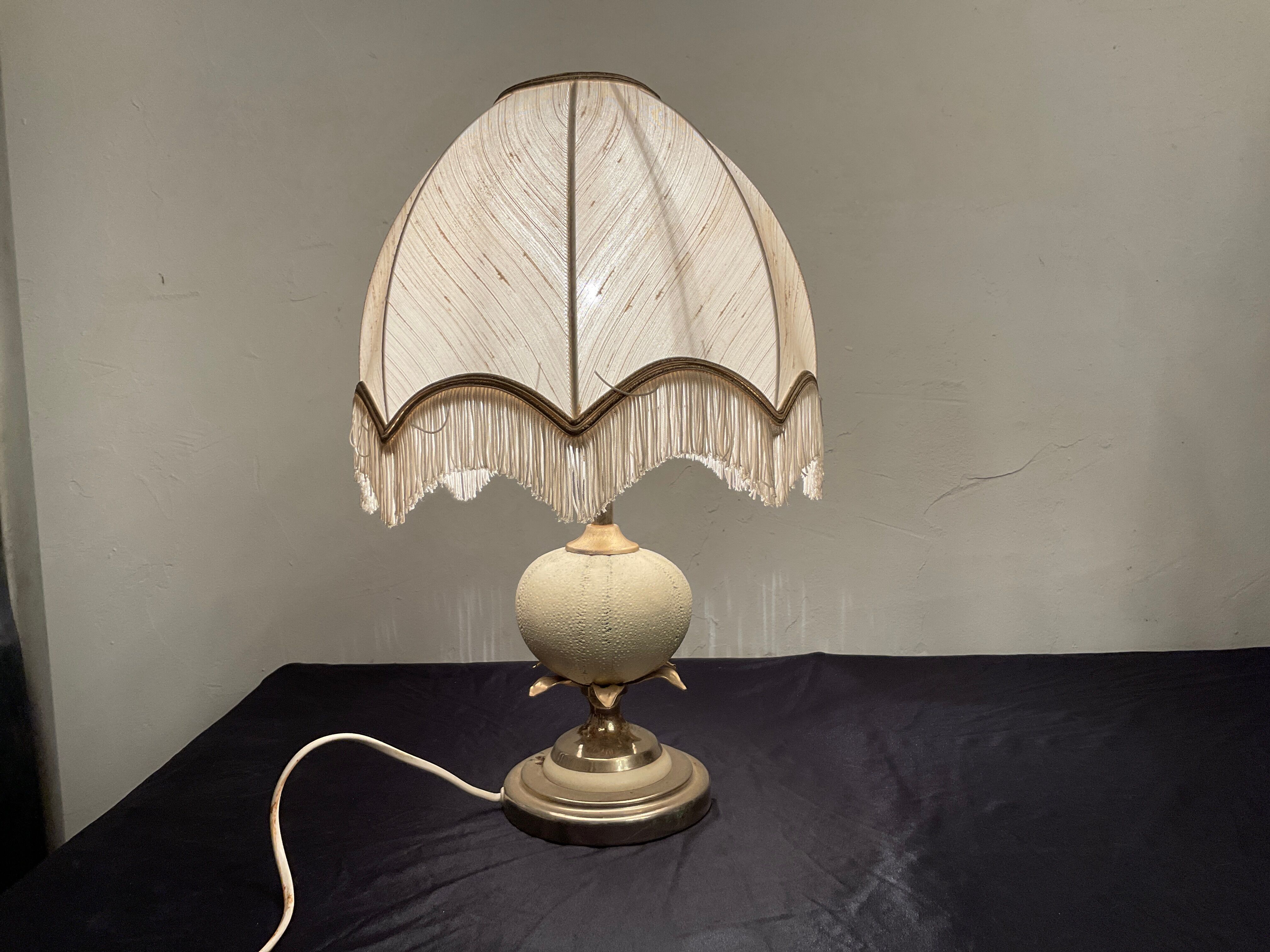 Sea urchin lamp design, Space age vintage 70