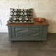 Old wooden box