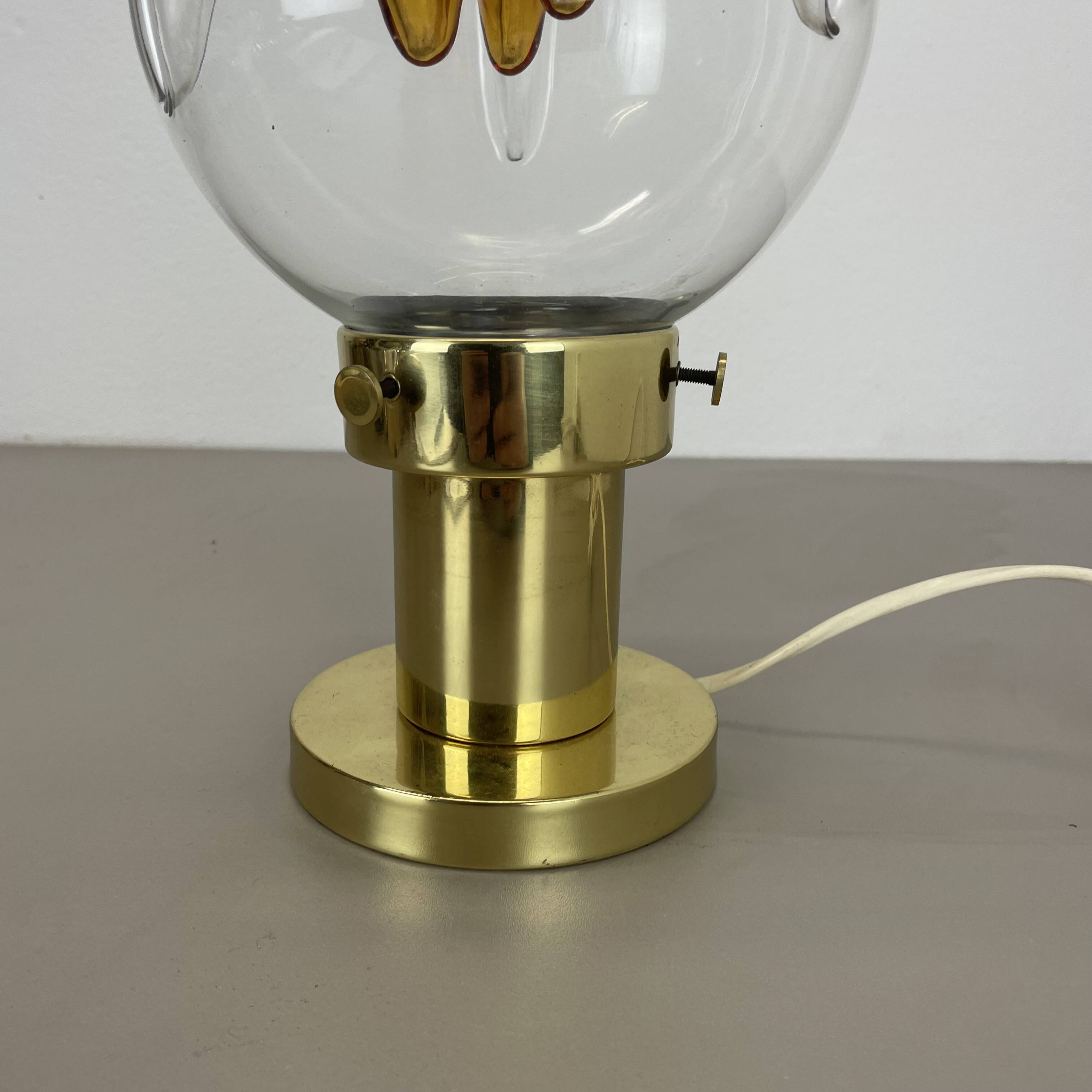 Modernist Toni Zuccheri Table Light by Kaiser Leuchten Germany 1970
