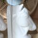 Magnificent pair of vintage ceramic bookends (D-0038)