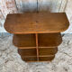 Shelf antique furniture art deco oak wood 1920s 1930s vintage