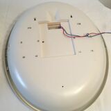 Pair of allibert swivel-illuminating mirrors