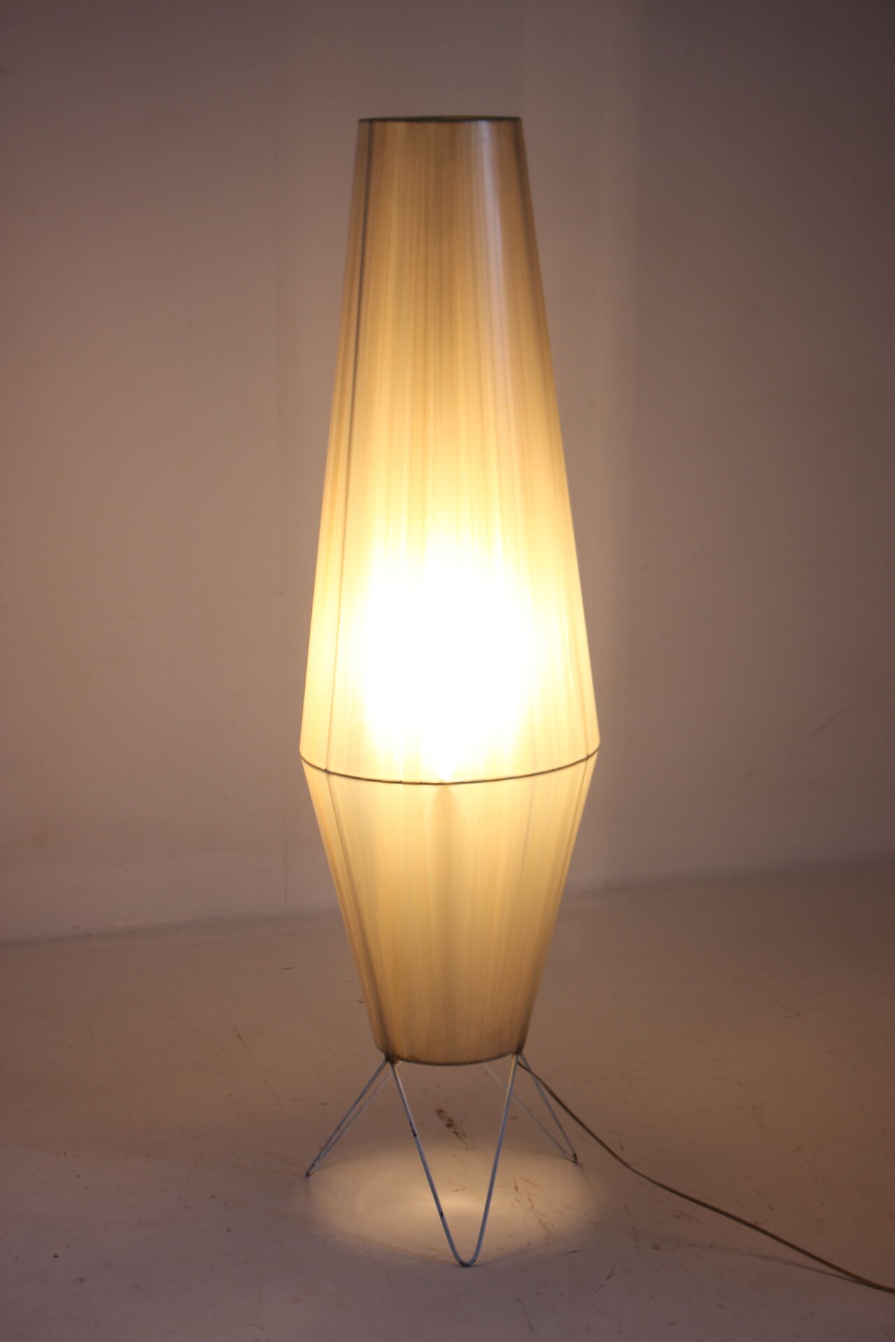 1970s Floor "Rocket" Lamp , Czechoslovakia