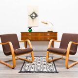 Cantilever armchair from the 1950s, in the style of Alvar Aalto.