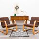 Fauteuil cantilever des années 1950, dans le style d'Alvar Aalto,