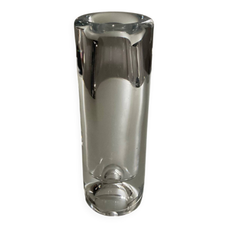 Crystal magnifying glass vase from the 70s