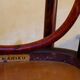 Série de 4 chaises bistrot vintage par Mahieu