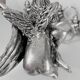 Set of 10 Silver-Plated Cherub Napkin Rings, Vintage Table Décor Putti Figurine