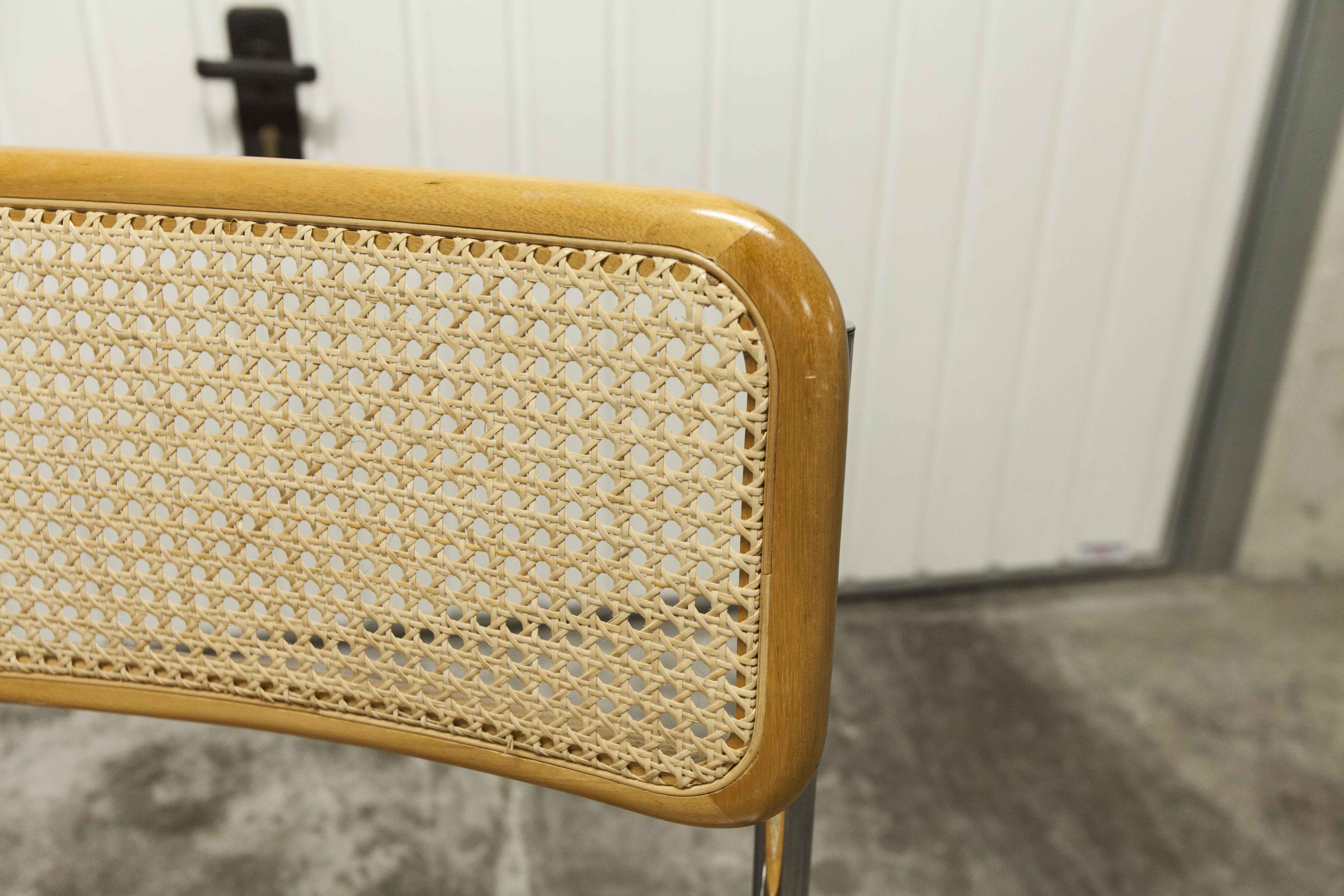 Breuer B32 cannage chair