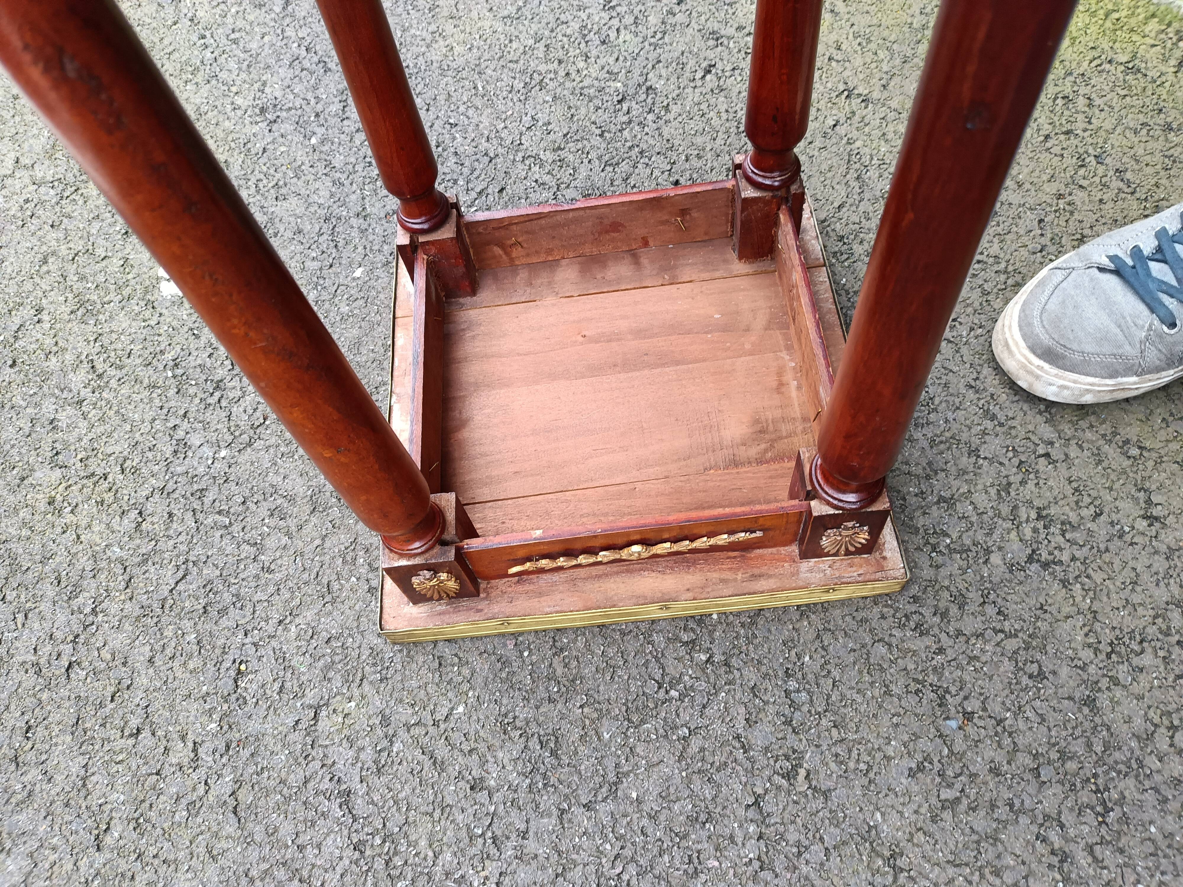 Selette old style louis xvi marble tray