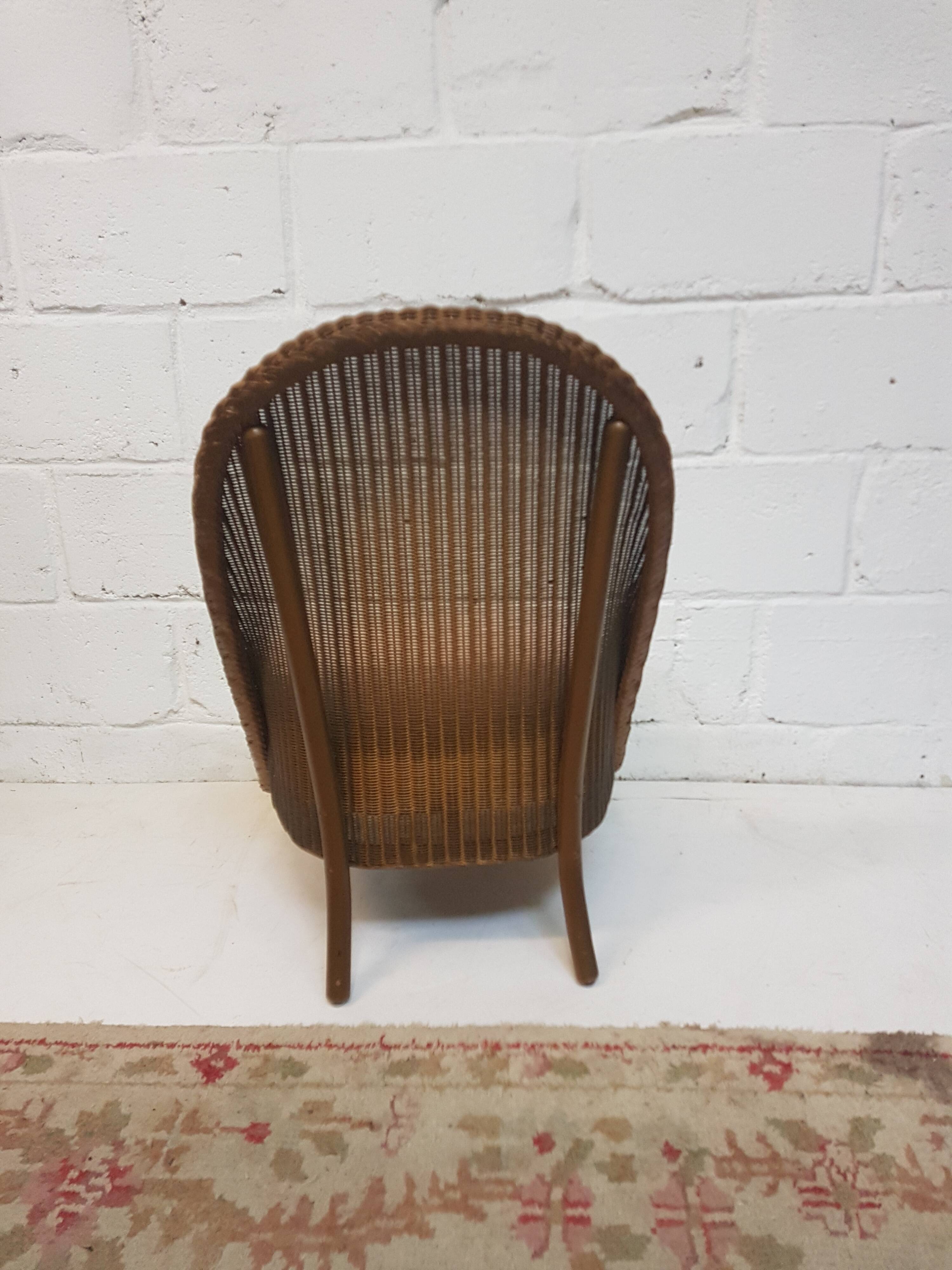 Lloyd loom armchair