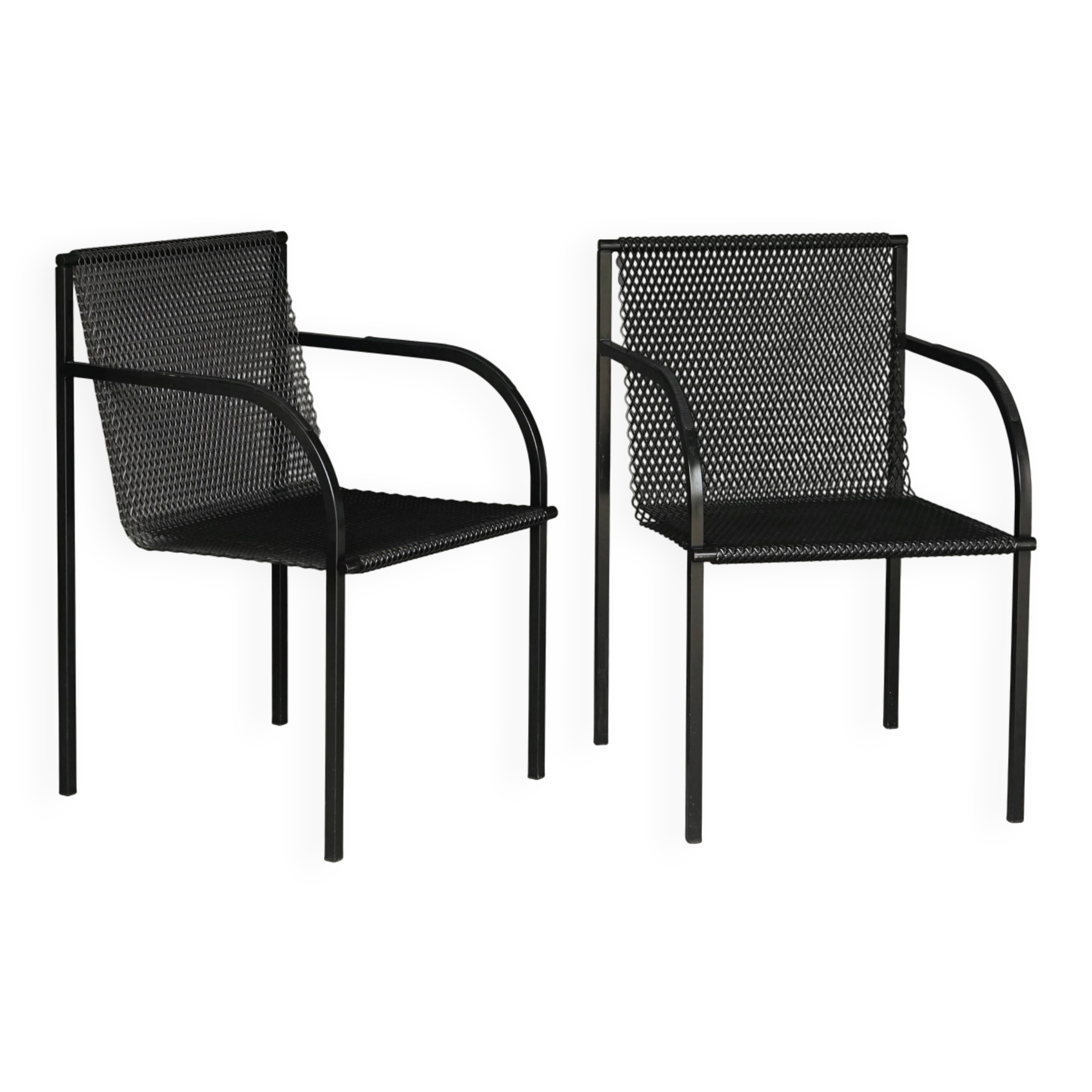 Model R401 Chairs by Shiro Kuramata for Pastoe. Set of 2