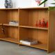 Oak bookcase, Danish design, 1970s, manufacturer: Lyby Møbler