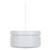 Grand lampadaire danois de l'ère spatiale / années 1970 / design moderne du milieu du siècle / blanc