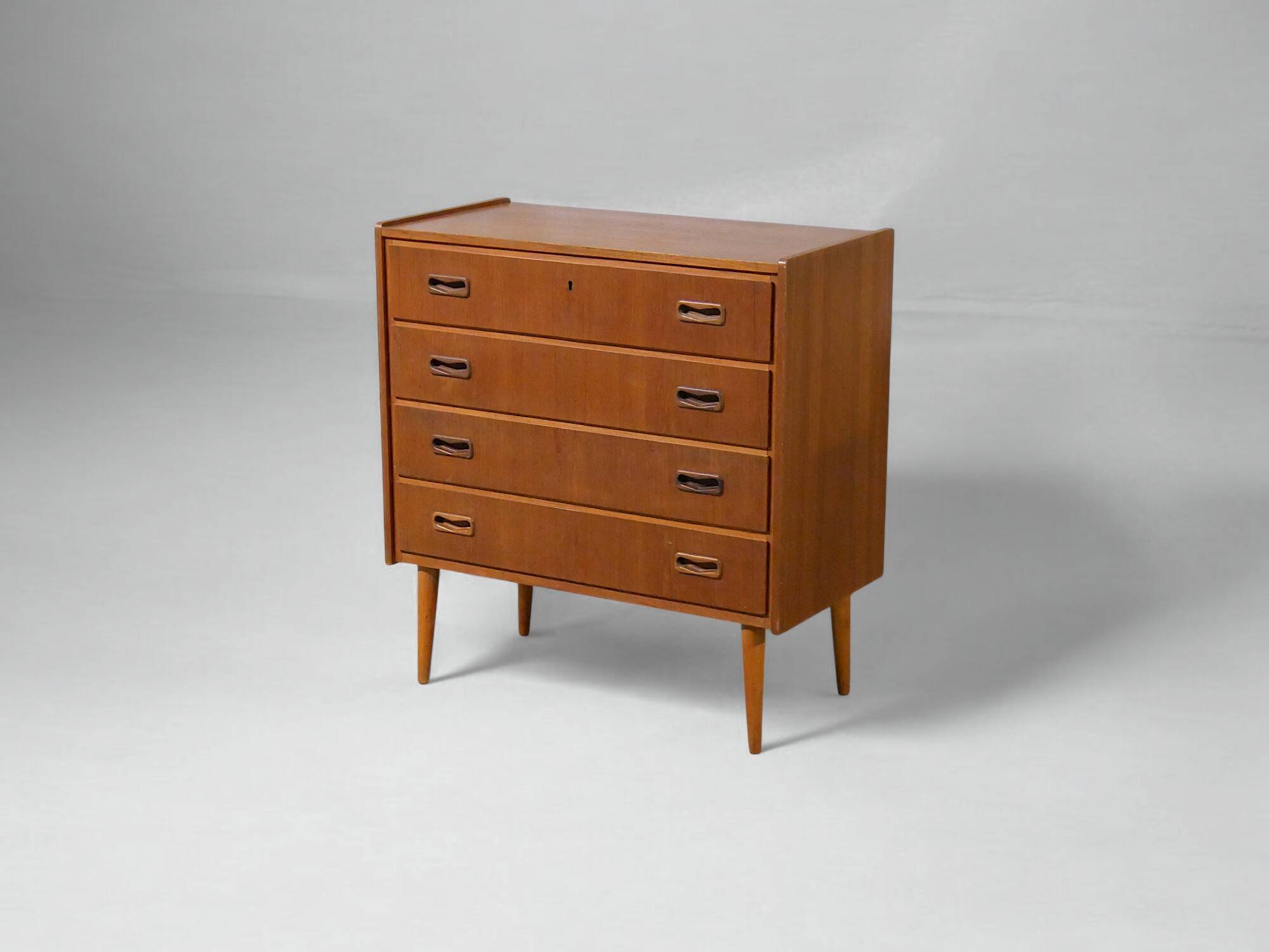 Danish teak chest of drawers - Vintage 1960