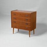 Danish teak chest of drawers - Vintage 1960