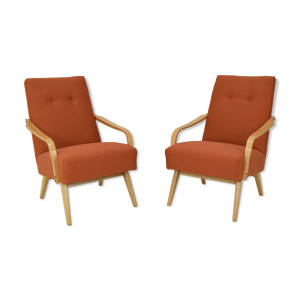 Paire de fauteuils design
