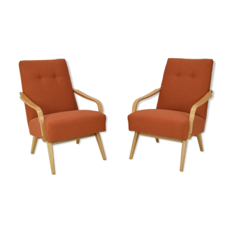 Pair of Design Armchairs,1970‘s.
