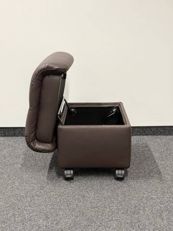 Magic-Ekornes Stressless Chair with Ottoman -Brown Leather