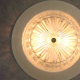 Mid-century Crystal Wall or Ceiling Lamp