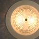Mid-century Crystal Wall or Ceiling Lamp