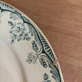 Assiette plate terre de fer Bordeaux dp 1023421