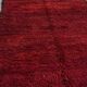 Tapis marocain vintage en laine berbère fait main