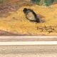 Jean Torthe.la corrida.oil on cardboard framed and signed