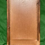 Dutch "Art Deco"wooden mirror 121 cm
