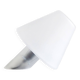 Vintage white glass Table Lamp, Vintage lighting, Mid Century, Mushroom light