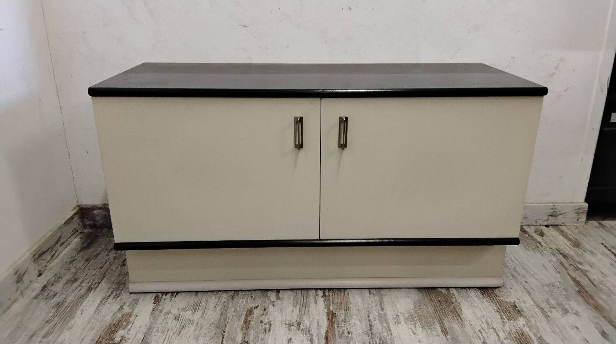 Bar cabinet / entrance furniture with a vintage 1970s mirror.