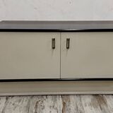 Bar cabinet / entrance furniture with a vintage 1970s mirror.